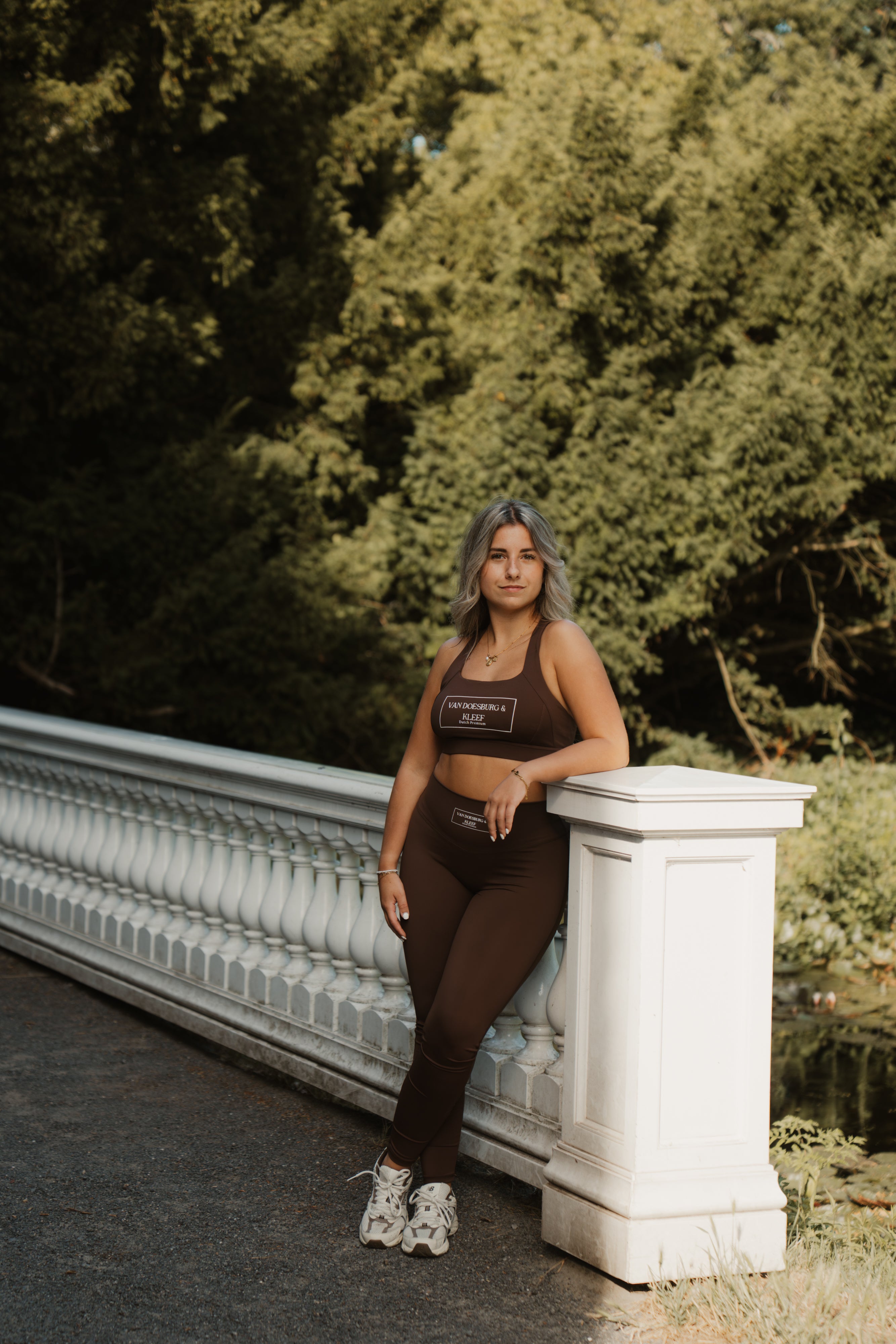 ALL DAY EARTHY BROWN FITNESS LEGGING